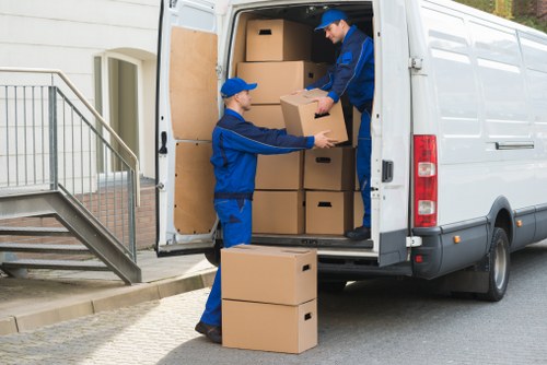 Furniture pick-up service handling a residential collection in Knightsbridge