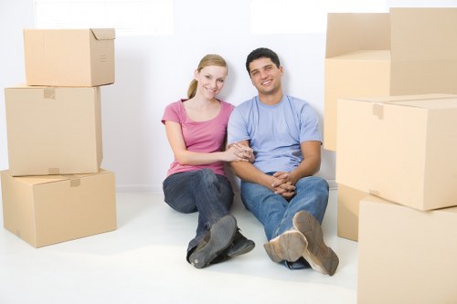 Furniture pick-up service for a luxury Knightsbridge residence