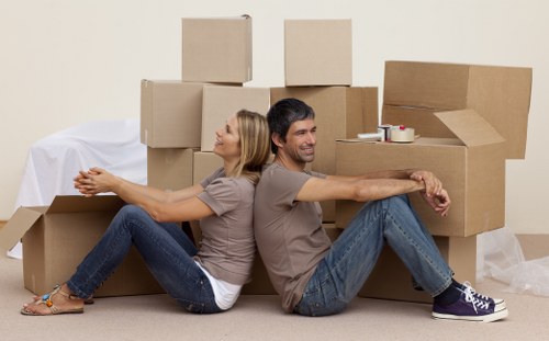 Waste and clearance items prepared for lawful disposal