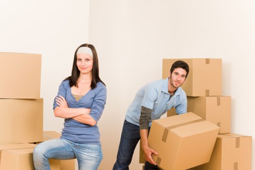 Experienced removal specialists managing a property move