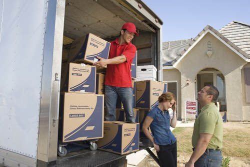 Knightsbridge removal company completing a secure relocation