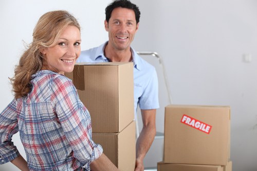Unpacking and setting up essentials in a Knightsbridge property