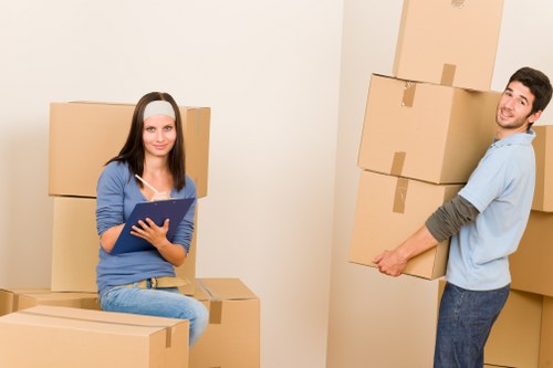 Keyboard navigation on an accessible removal company page