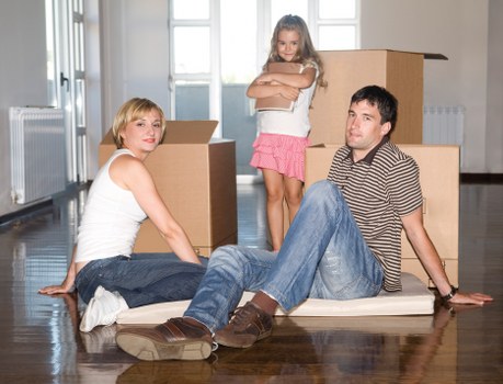 Protective wrapping and furniture handling during a Knightsbridge home move